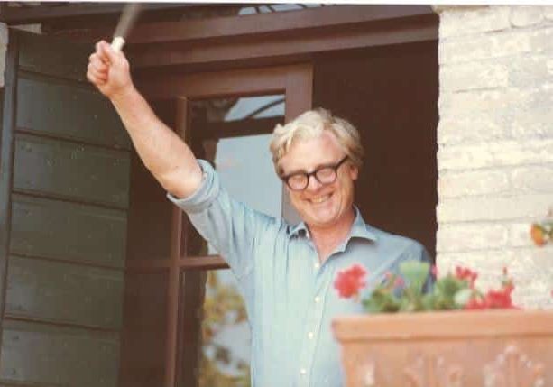 Sir John Hervey-Bathurst before his cancer diagnosis